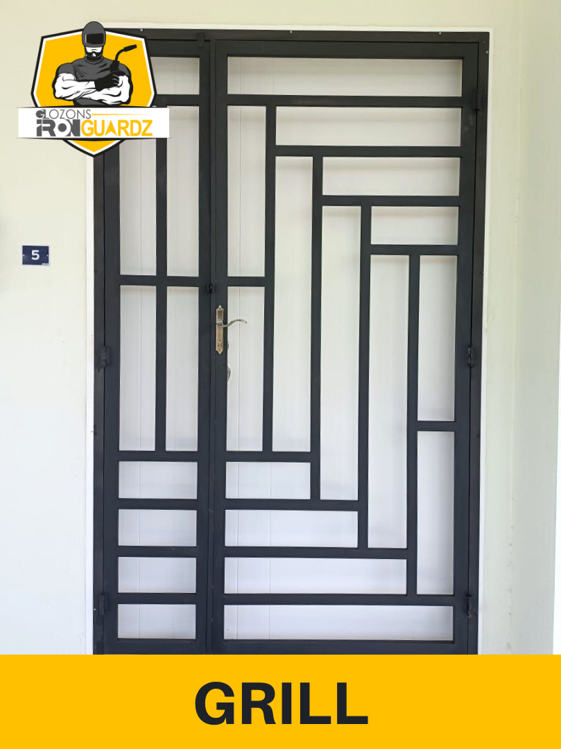 Grill Glozons Ironguardz Gate Grill Awning Murah